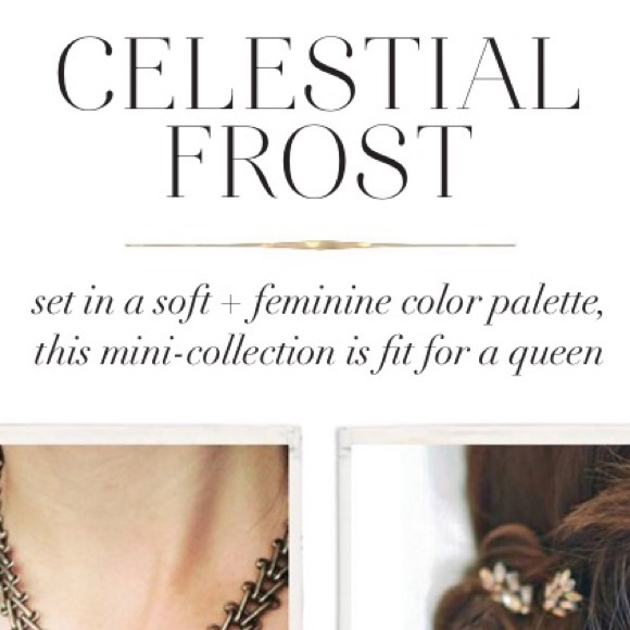 Chloe + Isabel Celestial Frost Post Drop Earrings - Picture 3 of 8